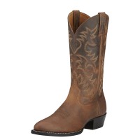 Rounded cowboy boots sale